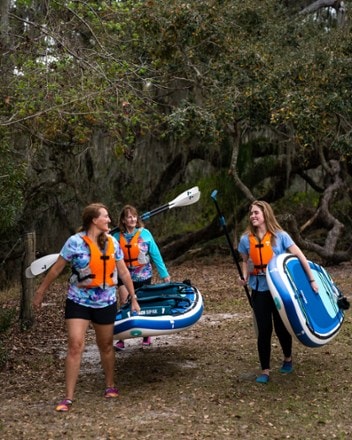 TAHE Beach SUP-Yak Inflatable Stand Up Paddle Board with Paddle - 10'6" 7