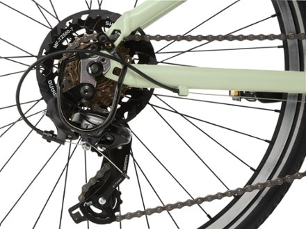 Co-op Cycles REV CTY 24 Step-Through Kids' Bike Training wheels off (Desert Sage)