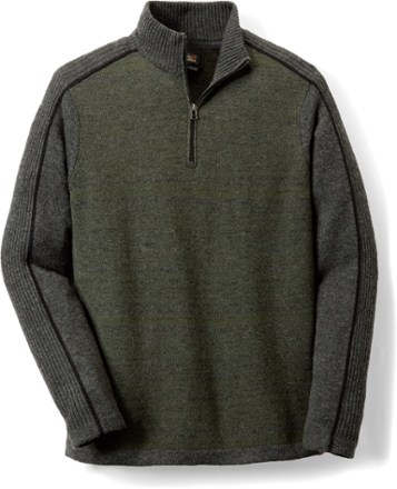 Royal Robbins Fireside Wool Stripe Quarter-Zip Pullover - Men's | REI Co-op