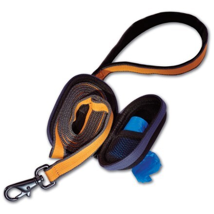 Pouch open/leash stowed (Sunset Orange)