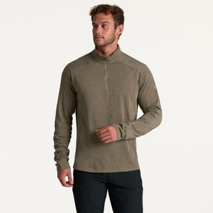 KUHL Reactiv Lite Grid Quarter-Zip Base Layer Top - Men's 0