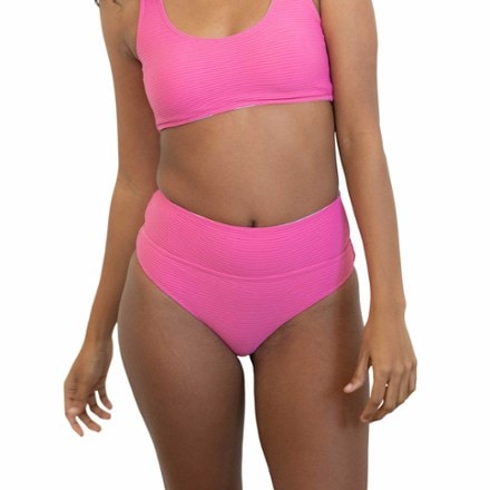 Nani Swimwear Reversible High-Rise Swimsuit Bottoms - Women's Reversed view