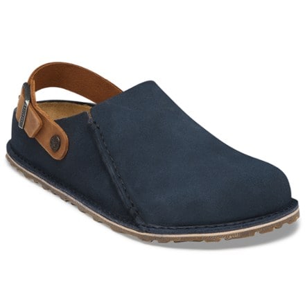 Birkenstock Lutry Suede/Oiled Leather Clogs - Men's 0