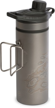 GeoPress Ti Water Filter and Purifier Bottle - 24 fl. oz.