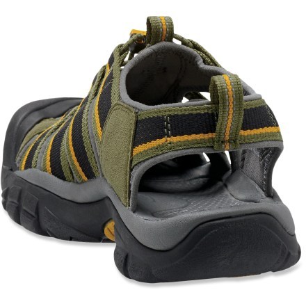 Back View (Burnt Olive/Golden Yellow)