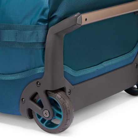 REI Co-op Big Haul 30" Wheeled Duffel Wheel and base