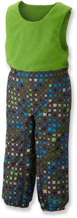 Bib detail (Boulder Plaid Squared)