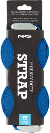 NRS 15' x 1" Heavy-Duty Strap - Package of 2 1