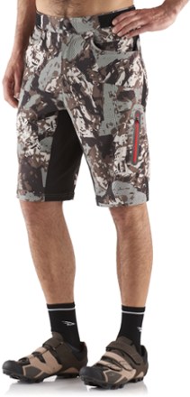 camo bicycle shorts