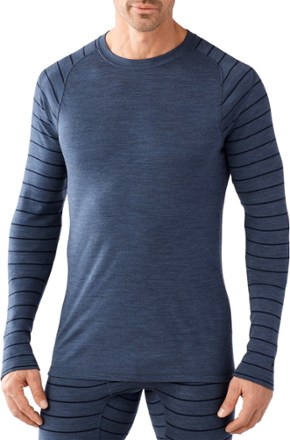 Smartwool NTS 250 Pattern Long Underwear Crew Top Men's REI Coop