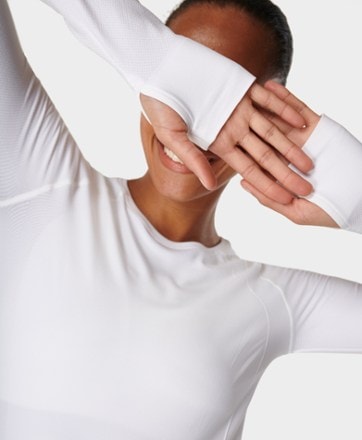 Sweaty Betty Athlete Seamless Workout Long-Sleeve Top - Women's 7