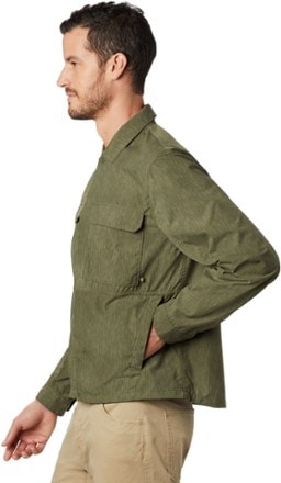 Mountain Hardwear Echo Lake Long-Sleeve Shirt - Dark Army Print - Men's 2