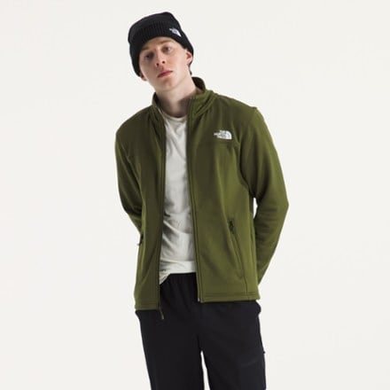 The North Face Cedar Trail Grid Fleece Full-Zip Jacket - Men's 0