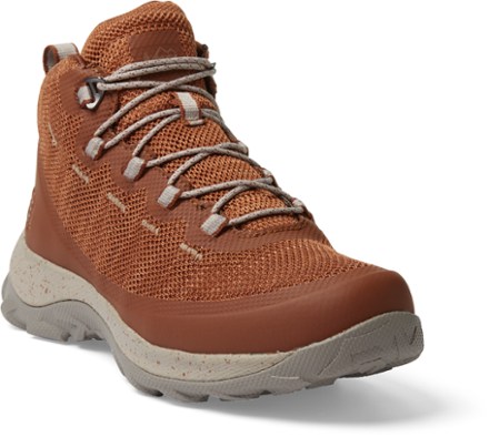Flash Hiking Boots - Women's [3/4 view (Orange Earth)]