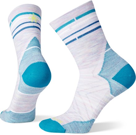 Smartwool Performance Run Zero Cushion Mid Crew Socks - Women's 0