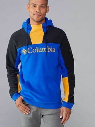 columbia fleece hoodie mens