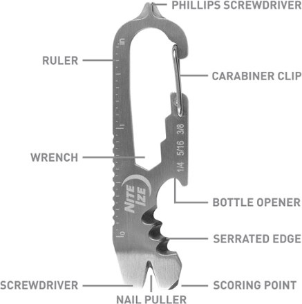 Nite Ize DoohicKey ClipKey Tool 3