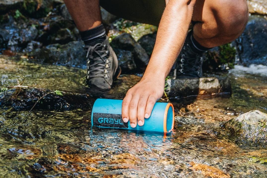 Location Image for GeoPress Water Filter and Purifier Bottle - 24 fl. oz.