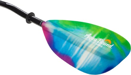 Aqua Bound Whiskey Fiberglass 2-Piece Posi-Lok Bent Shaft Kayak Paddle 2