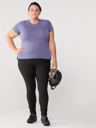Terry Coolweather Bike Tights - Women's Plus Sizes 3