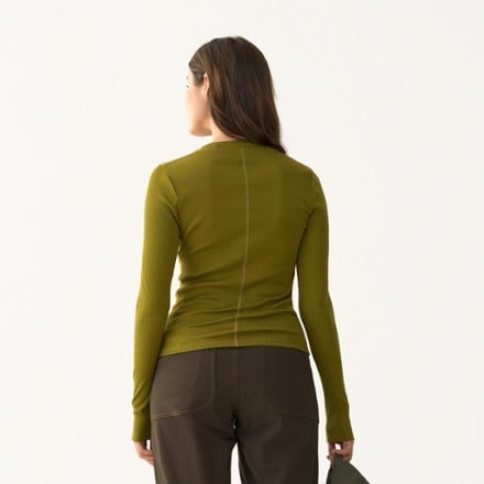 Hikerkind Ribbed Merino Long-Sleeve T-Shirt - Women's 2