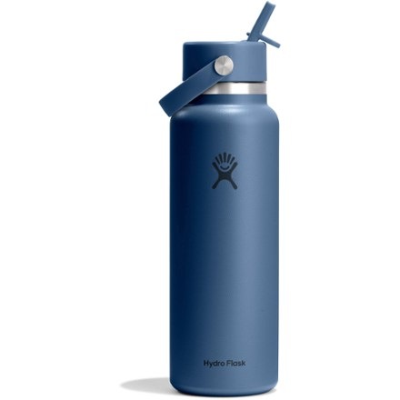 Hydro Flask Wide-Mouth Vacuum Water Bottle with Flex Straw Cap - 40 fl. oz. 1