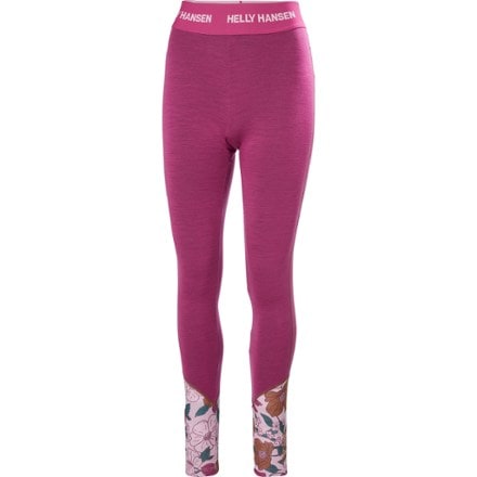 Helly Hansen LIFA Merino Midweight Graphic Base Layer Pants - Women's 0