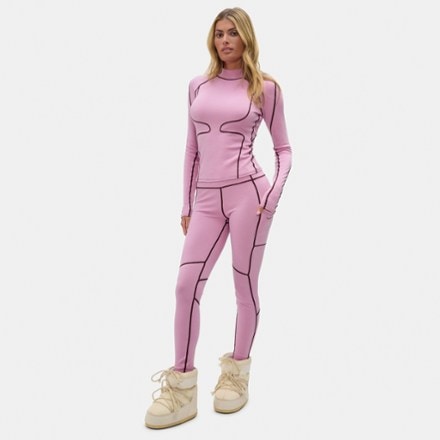 Halfdays Hallie Midweight Merino Base Layer Leggings - Women's 2