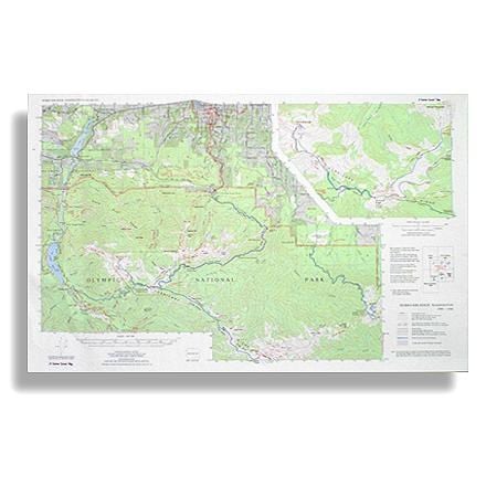 Custom Correct Hurricane Ridge Map 0