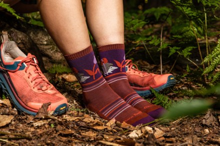 Darn Tough Critter Club Lightweight Micro Crew Socks - Women's 4