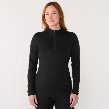 REI Co-op Merino 185 Long-Sleeve Half-Zip Base Layer Top - Women's 1