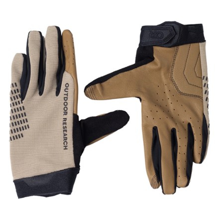 Freewheel Leather Palm Bike Gloves
