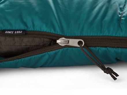 Kelty Galactic 30 Sleeping Bag - Men's - 2020 Zipper pull  (Peat/Deep Teal)
