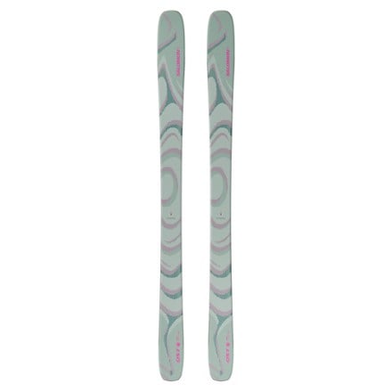 Salomon QST 100 Iceberg Green Skis - 2025/2026 1