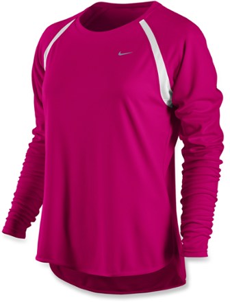 nike pacer long sleeve top ladies
