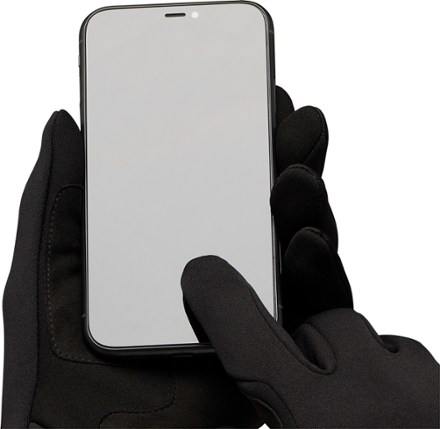 Black Diamond HeavyWeight ScreenTap Gloves Phone not included
