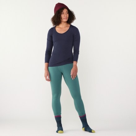 Icebreaker Siren Sweetheart Long Underwear Top - Women's 2