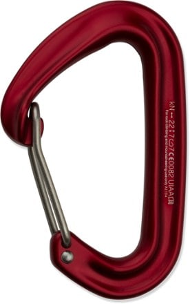 Metolius FS Mini II Carabiner Detail View (Red)