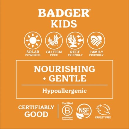 Badger SPF 35 Kids' Mineral Sunscreen Face Stick - 0.65 oz. 3