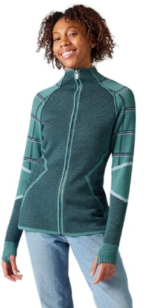 Smartwool Dacono Ski Full-Zip Sweater - Women's REI Co-op