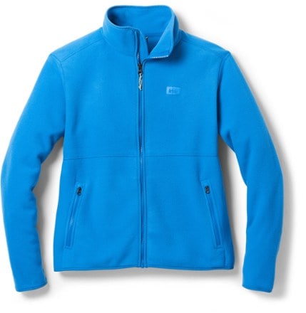 Royal Blue Fleece For Men & Women: OutsideIn Retro Blue Fleece