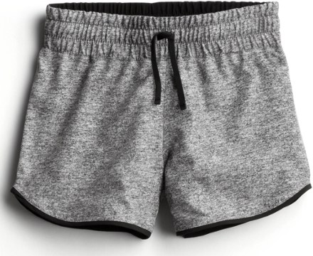 Threads 4 Thought Wanda Reversible Active Shorts - Black/Grey - Kids' 1