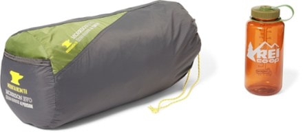 Mountainsmith Morrison EVO 4 Tent with Footprint Stuff sack (32oz bottle not included) (Cactus Green)