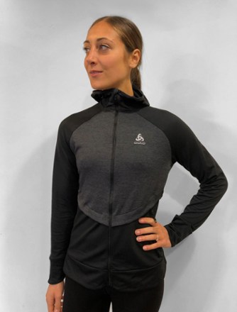 Odlo Women's Millennium Yakwarm Full-Zip Hoodie