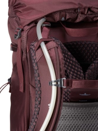 Gregory Deva 60 Pack - Women's Hydration port & tube routing (Eggplant)