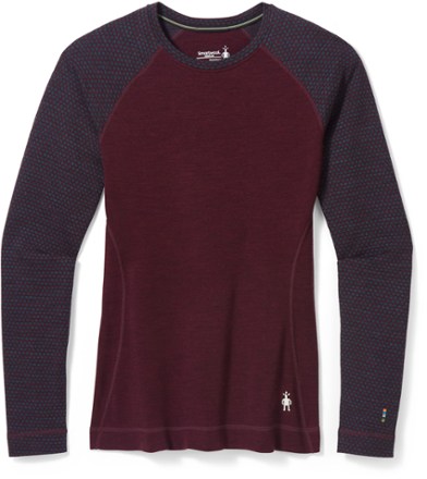 Smartwool Classic Thermal Merino Pattern Crew Base Layer Top - Women's 0