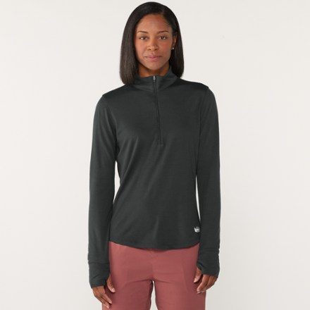 REI Co-op Heavyweight Merino Base Layer Half-Zip Top - Women's 1