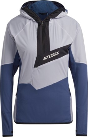 adidas Techrock Ultralight Half-Zip Hooded Fleece Jacket - Women's 0