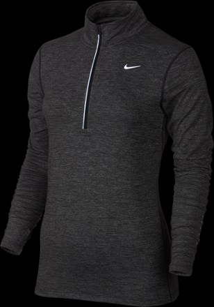nike grey half zip women's