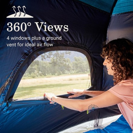 Coleman Camp Burst Dark Room 4-Person Tent 9